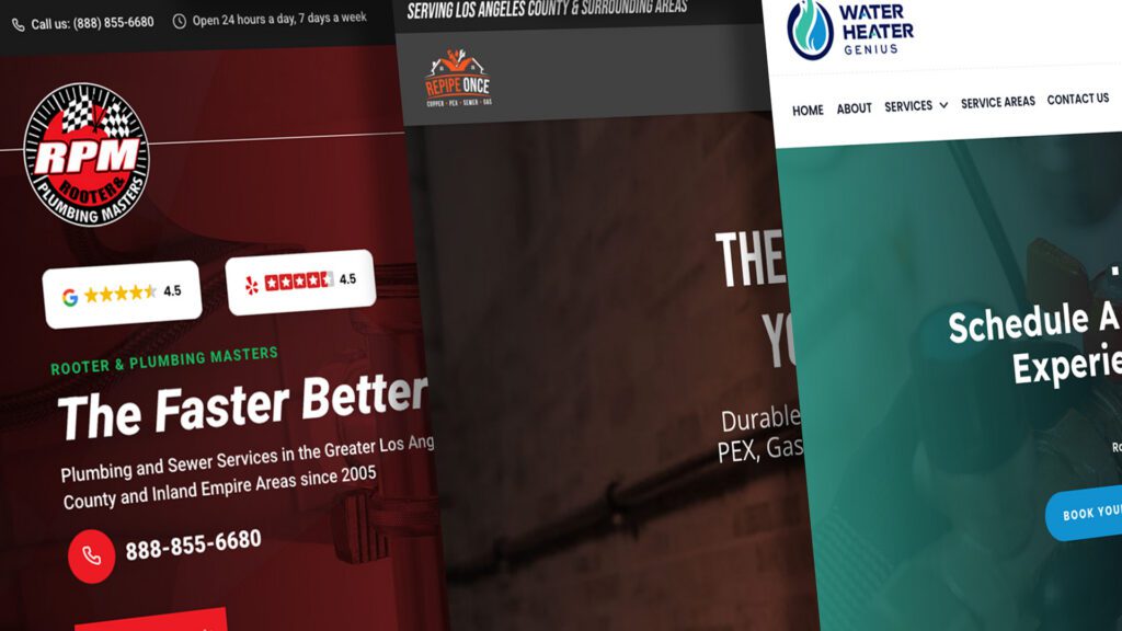 RPM Plumbers branding